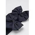 calze con fiocco in cotone donna nero tu