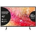 tv crystal uhd 4k 43'' ue43du7170uxzt smart tv wi-fi black 2024 processore crystal 4k 4k upscaling