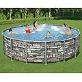 set piscina power steel 488x122 cm