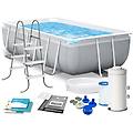intex. 26784np piscina prisma frame pompa filtro e scaletta 300x175x80 cm piscine ritiro gratis