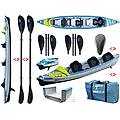 bic sport canoa gonfiabile air breeze full hp 3 107189 + 2 pagaie pro carbon-4 div. in 4 parti / bic