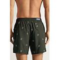 costume boxer mare con ricamo tartarughe uomo verde taglia xl
