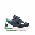 sneakers da bambino blu con strap taglia 25