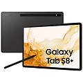 - tablet galaxy tab s8+ graphite 12. 4' qhd octa core ram 8gb memoria 256 gb +slot microsd wi-fi 5g