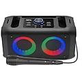 - party box ricaricabile con microfono wparty2-nero