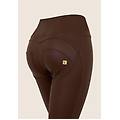 pantaloni push up wr. up vita alta superskinny similpelle demitasse donna small