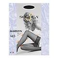 marilyn sheer 140 den calza autoreggente compressiva colore cammello taglia 1