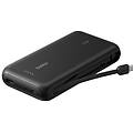 power bank 20000 mah 30w con power delivery nero