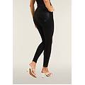 pantaloni push up wr. up superskinny vita alta effetto wet nero donna extra large