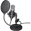 21753 microfono nero microfono da studio