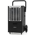 deumidificatore commerciale da 66l/giorno deumidificatore con pompa e tubo di drenaggio timer 24h e