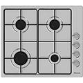 gm642xhs piano cottura a gas da incasso da 60 cm in acciaio inox con 4 zone di cottura superficie