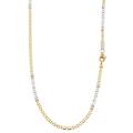collana uomo oro giallo bianco gl100691
