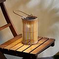 lampada da tavolo led amaria bambù ø 12 cm