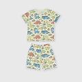 pigiama in jersey da bambino beige taglia 12m
