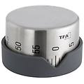 tfa-dostmann timer da cucina acciaio inossidabile