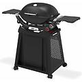q2800n+ barbecue a gas con carrello premium nero