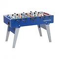 calcio balilla master pro con aste rientranti e gambe pieghevoli blu