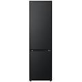 frigorifero combi no frost 203cm 387l c essence black steel zona fresca