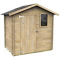 livia 198x130 casetta da giardino in legno con finestra frontale 198x130x205 cm