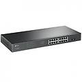 switch tl-sg1218mpe 16 porte gigabit poe+ 10/100/1000 mbps + 2 porte sfp