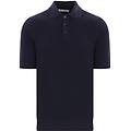 polo blu a coste