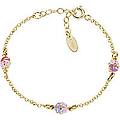 bracciale con charms fissi bambino argento 925 gioiello junior brj3cogm3