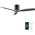 - ventilatori da soffitto energysilence aero 5285 blacktransparent connected 40 w diametro 132 cm
