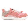 sneakers da bambina rosa con lacci taglia 24