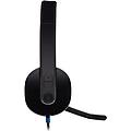Logitech H540 Auricolare Cablato A Padiglione Ufficio Usb Tipo A Nero
