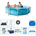 - piscina fuori terra in giro 305x76 cm blu include accessori coordinati a1358