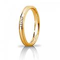 fede nuziale orion slim 3 diamanti oro giallo brillanti promesse