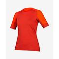 maglia gv500 manica corta rosso arancione donna m