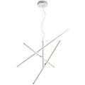 leroy merlin lampadario led moderno tiriac bianco luce calda 950 lumen