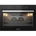 apollomaxiblack forno elettrico da incasso ventilato multifunzione 100 litri 90 cm classe a colore