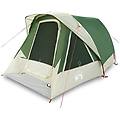 - tenda familiare cabina per 6 persone verde impermeabile