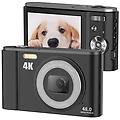 fotocamera digitale 48mp zoom 16x video 4k black