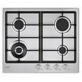 moderna chg6bf4wtx acciaio inox da incasso 60 cm gas 4 fornello(i) (33803487)