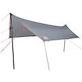 - telone da campeggio arancione 460x305x210 cm impermeabile