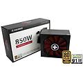 xp850mr9 alimentatore per computer 850 w 20+4 pin atx atx nero rosso (xn074)