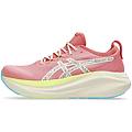 gel nimbus 27 tr w scarpe running neutre donna pink/light blue 7 us