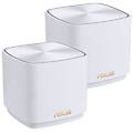 zenwifi xd4 plus ax1800 2 pack dual-band (2. 4 ghz/5 ghz) wi-fi 6 (802. 11ax) bianco interno