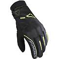 guanti moto crew rtx nero fluo giallo taglia s