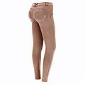 pantaloni push up wr. up tessuto ecologico effetto bleached roebuck donna extra large