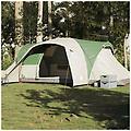 - tenda da campeggio a cupola per 6 persone verde impermeabile