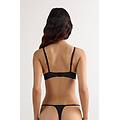 reggiseno super push-up gioia the silky touch microfiber donna nero taglia 3c