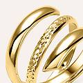 anello fascia golden lover oro giallo collezione golden lover misura 54 oro giallo