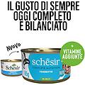 Schesir Cat Adult In Jelly 85 Gr Tonnetto Confezione Da 6 Pezzi Cibo Umido Per G
