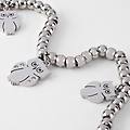 bracciale lady chic acciaio cristallo collezione lady chic bianco