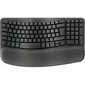 wave keys tastiera rf senza fili bluetooth qwerty italiano grafite